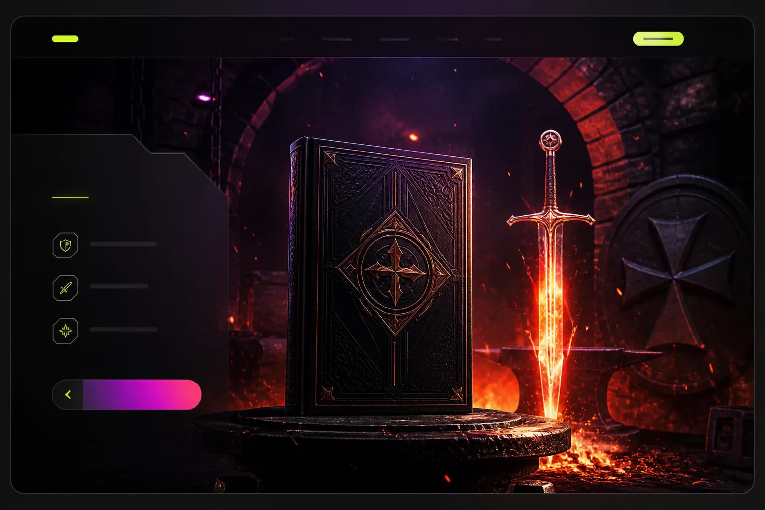 Prévia do projeto The Templar Forge